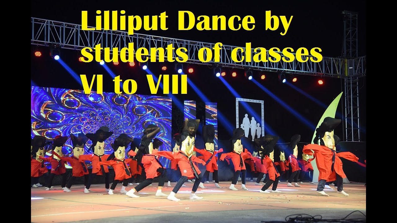 Annual Function 2023 24 Lilliput dance by students of classes VI to VIII