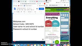 How to  sign in Moby Max
