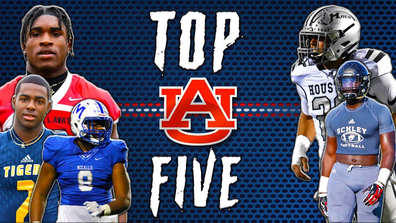Auburn Tigers Top 5 Recruits Are Some WEAPONS l Sharpe Sports YouTube