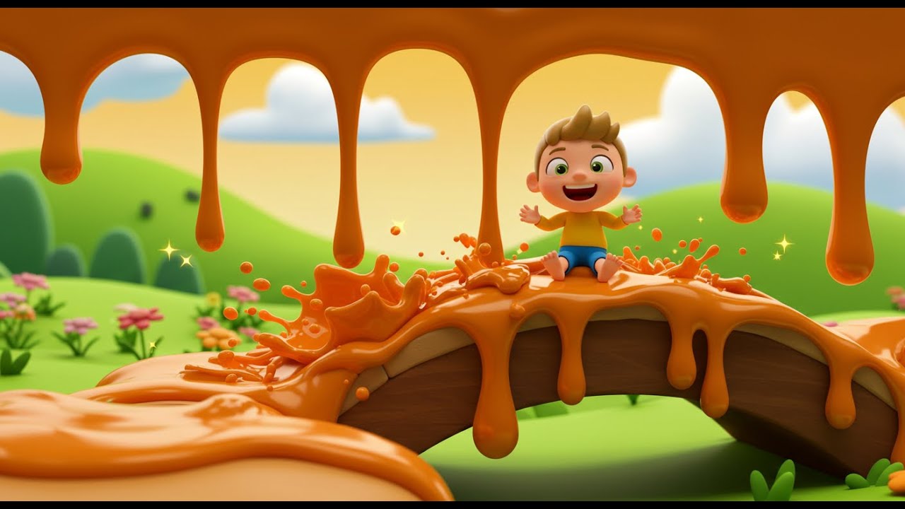 The Ice Cream Bridge Melts Away | Melting Song for Kids | Educational and Kids Songs