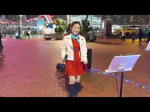 20200109中环码头雯雯新歌试唱拉萨夜雨