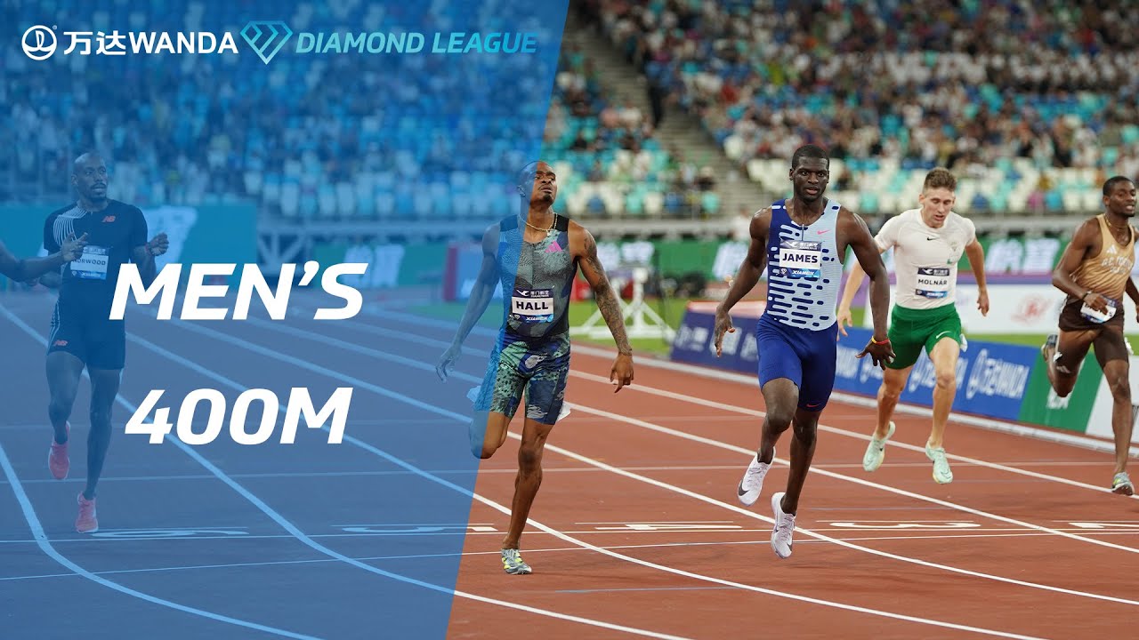 Kirani James runs seasons best in Xiamen 400m - Wanda Diamond League 2023 