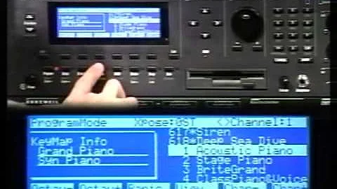 Kurzweil K2500 Series Training Video (Part 4) - ft Jordan Rudess