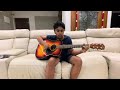 Surya son of krishnan song - Nalone pongenu Narmada - Guitar cover by Karthik Raj