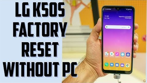 Lg k50s hard reset || lg K50s factory reset (2022)