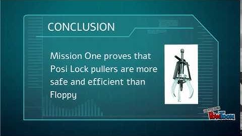 Mission One- Posi Lock Puller Initiative