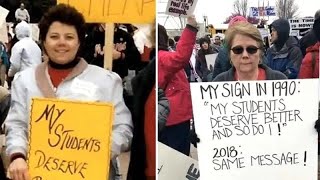 Walkout Much Bigger Than 1990, Veteran Teacher Says
