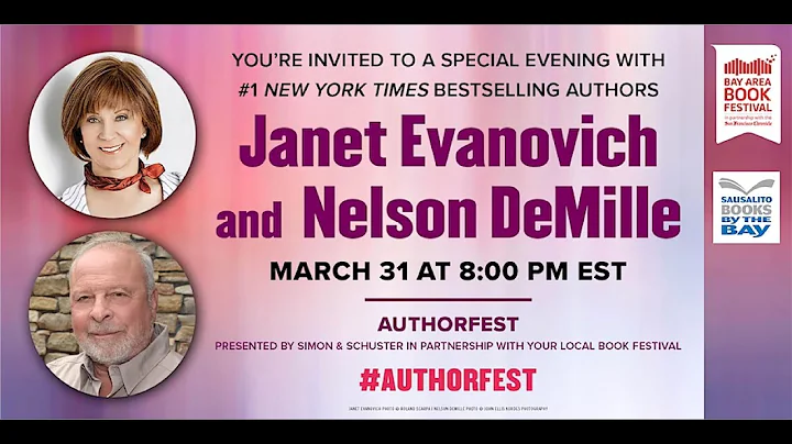AuthorFest Spring 2022: Nelson DeMille and Janet E...