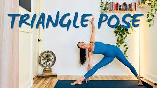 Triangle Pose | Safely And Effectively | Step By Step Tutorial