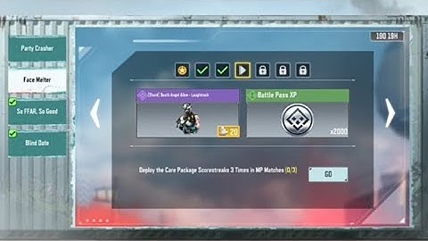 CODM Deploy the Care Package  Scorestreaks 3 Times In MP Matches