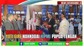 A Historic Moment Yoti Gire Leads Hipmi Central Papua