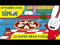 Simon  cuisine une super pizza avec simon recette pour enfants apprends avec simon