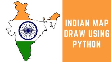 Draw Indian Map Using Python Turtle