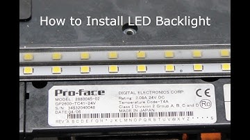 2880045-02, How to Install LED Backlight