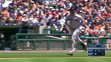 CLE@DET: Chisenhall cranks a two-run shot to right