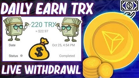 Best Tron (TRX) Cloud Mining Website | TRX New Site Today | TRX Mining Today | TRX Mining Site