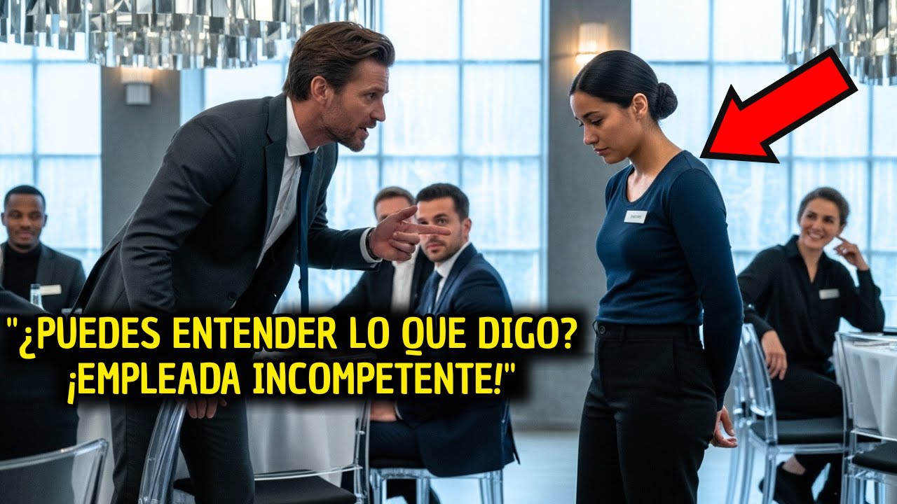 El Millonario Habla Inglés Para Humillar a la Empleada, Pero Su Respuesta Sorprende a Todos!
