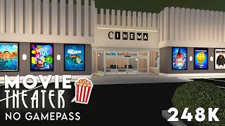 Movie Theater (No Gamepass) | Bloxburg Builds