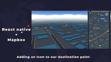 React-Native and Mapbox | Adding an Icon to our destination point