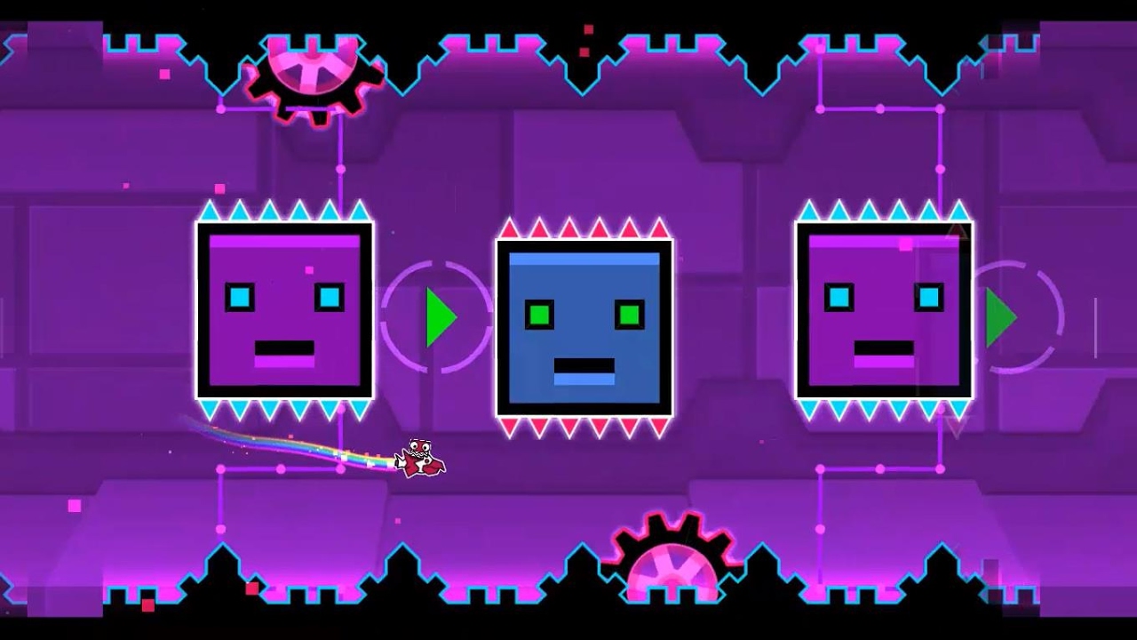 Geometry Dash Levels 121 (All Coins) YouTube