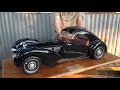 Handbuilt 14 scale bugatti type 57 sc atlantic model car