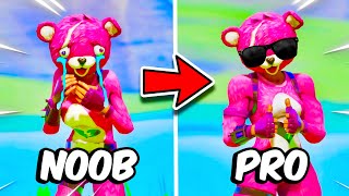 ¡SOY EL JUGADOR MÁS PRO DE FORTNITE! 😎 PASAMOS DE NOOB A PRO