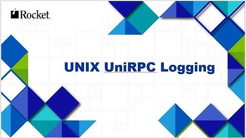 Turn on UNIX UniRPC Logging for Rocket U2 UniVerse or UniData Server