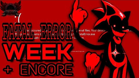 FNF | Restoration of Sonic.exe - FATAL ERROR WEEK gameplay FC (Sound test code + Encore version)