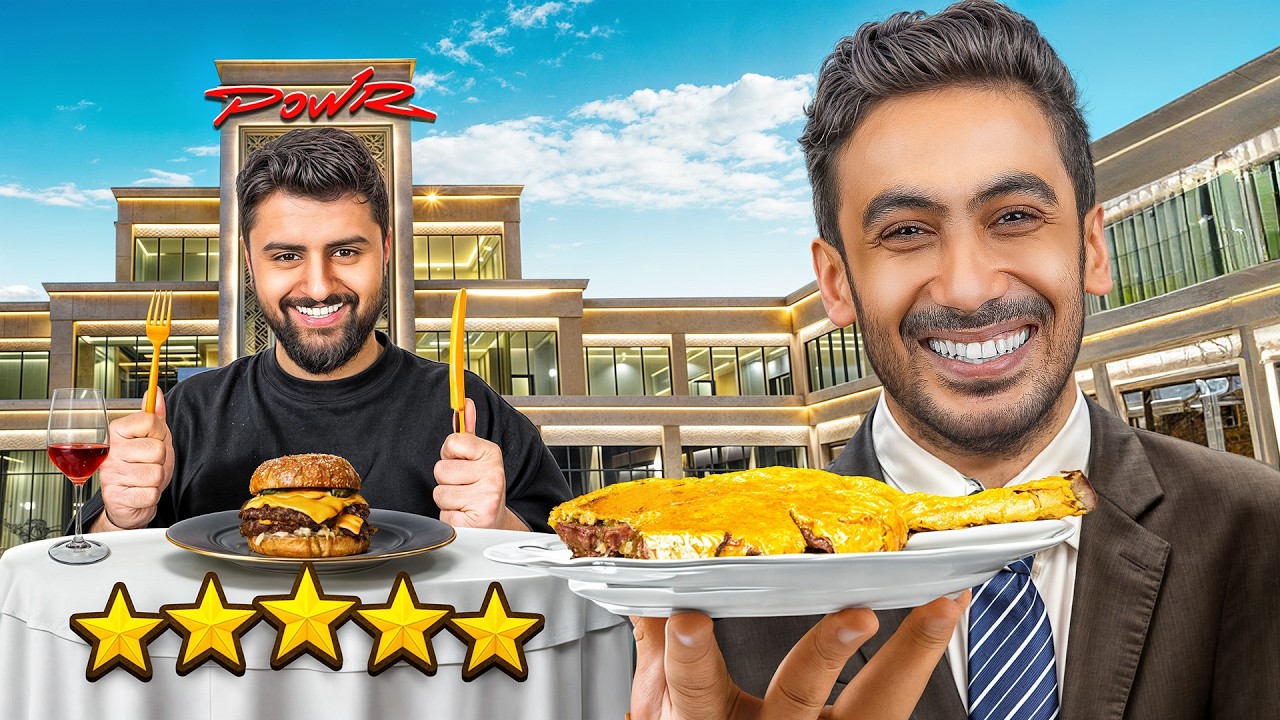 حولت قصر باور إلى مطعم 5 نجوم 🏰🌟🍽