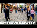 A walk through shrewsbury  england  town centre