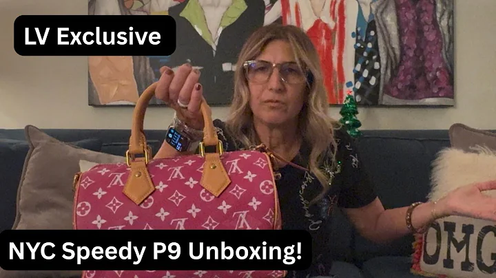 Louis Vuitton Speedy P9 Bandoulière 25 Unboxing Exclusive NYC 57th St Limited Edition Color Reveal!
