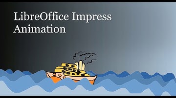 LibreOffice Impress: How to make a Motion Path Animation
