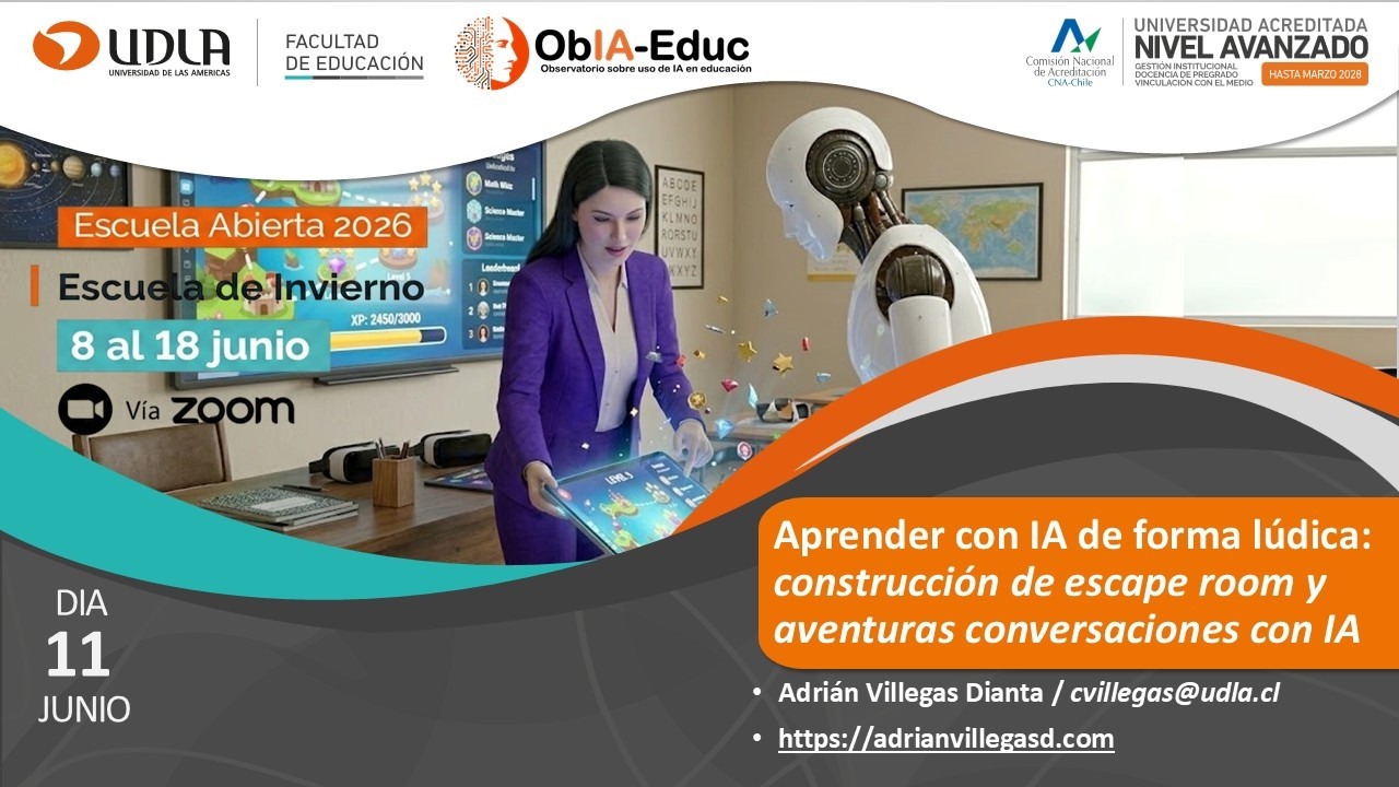 Construcción de escape room y aventuras conversaciones con IA 11.06.2026