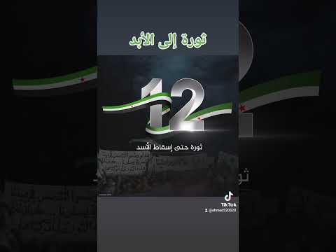 الذكرى الثانية عشرة 12 للثورة السورية