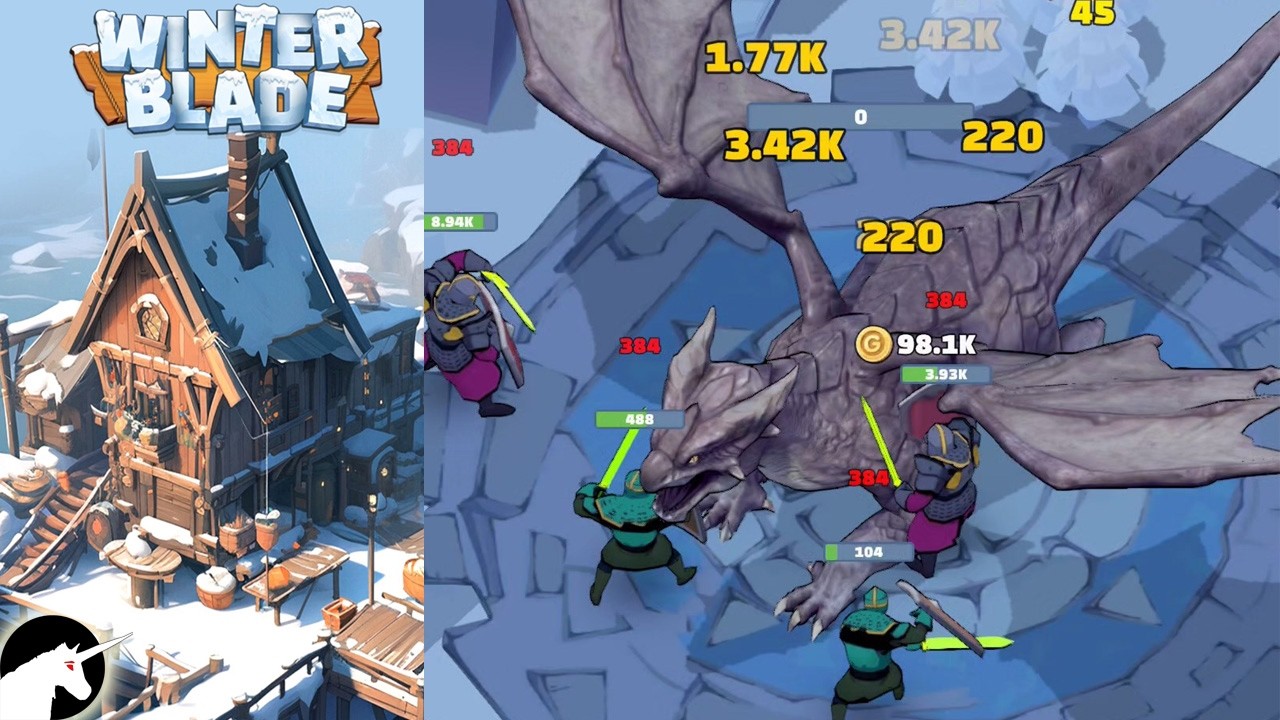 Winterblade Village gameplay