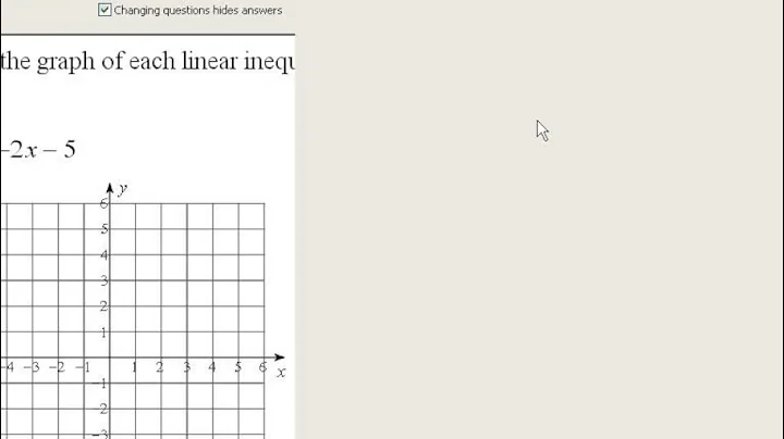Graphing linear inequalities example 3