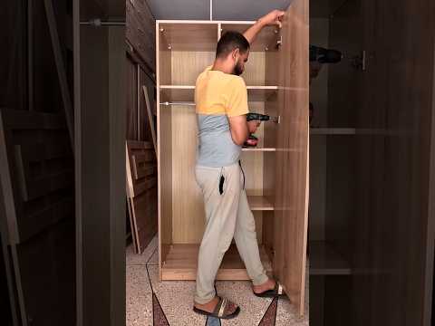 طريقة تركيب أبواب الخزانات وتثبيت مفصلات الشرنير خطوة بخطوة