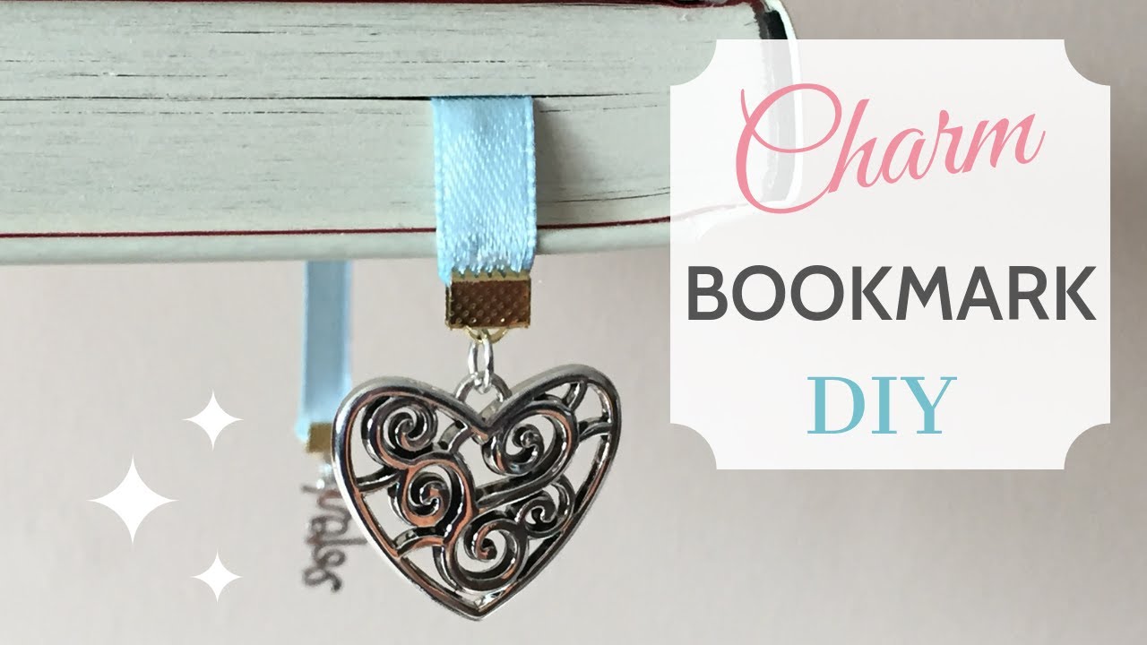 Ribbon Bookmark with Charm DIY 