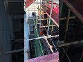 Columns formwork installation and safety at high floor #construction #shorts #building