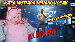Reaction Quotes Minang Kocak vs free firee, BIKIN NGAKAK !!!