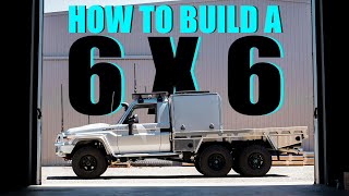 We built a single cab 6x6