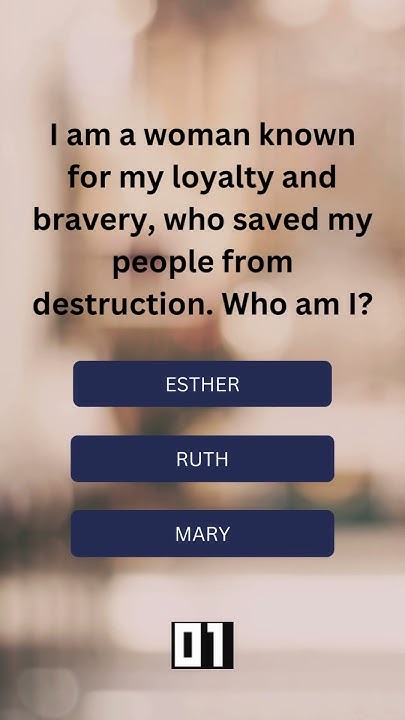 Can You Crack This Biblical Brain Teaser? 🧠 | Test Your Knowledge! #