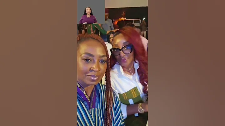 Ini Edo stepped out in style with Kate Henshaw at a Christmas event so adorable Anwww