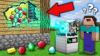 HOW TO SCAN RICH HOUSE USING POWERFUL SCANNER IN MINECRAFT ? 100% TROLLING TRAP !