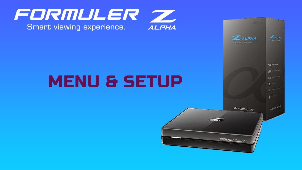 FORMULER Z ALPHA Setup & Review. 