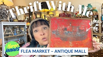 Whirlwind Vintage Home Decor Thrift Hunt Ends In Big Profits + 3 Amazing Hauls!
