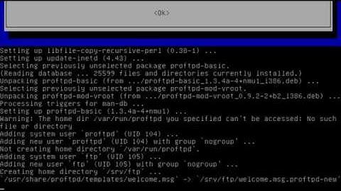 TUTORIAL ADMIN SERVER   INSTALASI & KONFIGURASI FTP SERVER DEBIAN 7