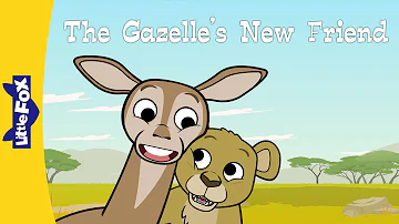 The Gazelle's New Friend | Science | Animals | Little Fox | Bedtime Stories