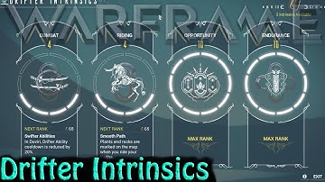 Warframe - Drifter Intrinsics [Everything About]