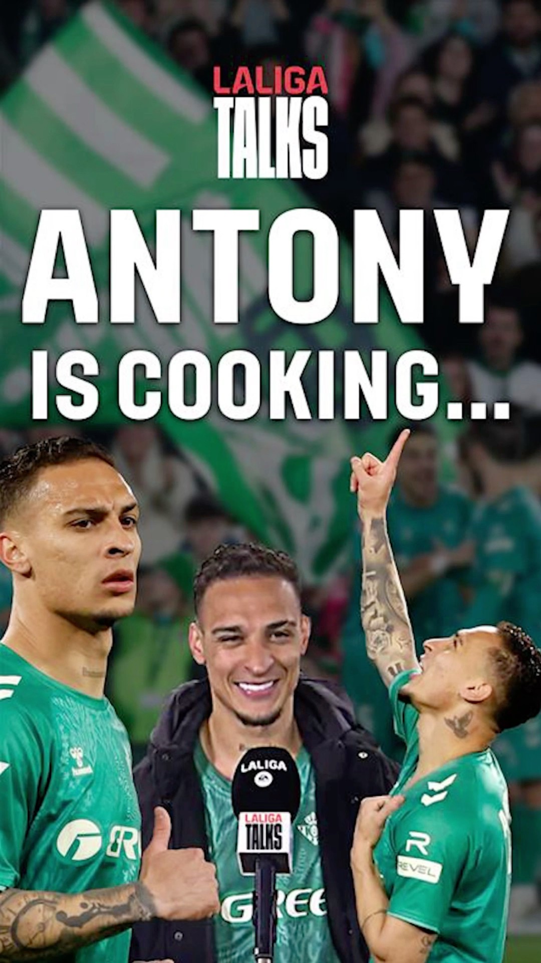 Antony is cooking in LALIGA! ???